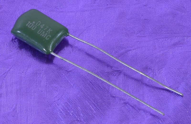 .047uF 100V Polyester Film Capacitor For Fender Guitar & Bass Reverb