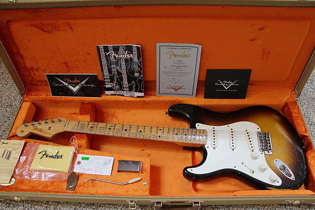 Left handed fender sales custom shop stratocaster