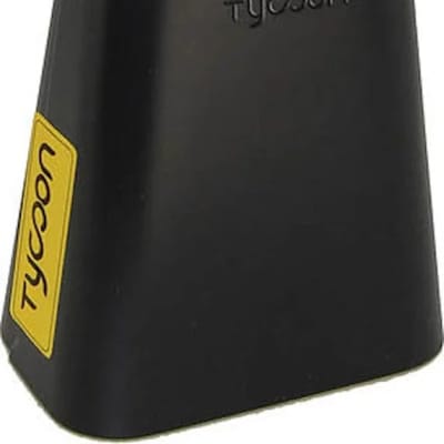 6 inch. Black Powder Coated Cowbell image 2
