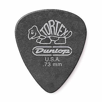 Dunlop 488P73 Tortex Standard .73mm Guitar Picks (12-Pack) image 1
