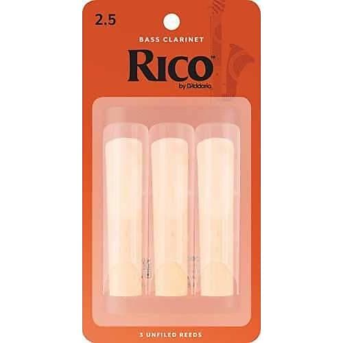 Rico Bass Clarinet Reeds - 3 / Pack of 3 image 1