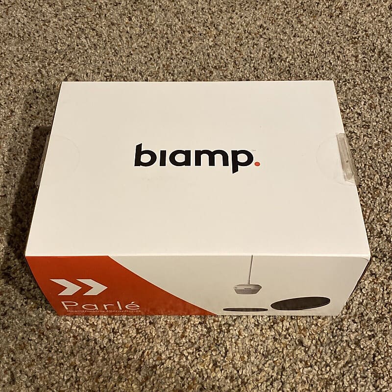 Biamp Parle TTMX Beam tracking microphone MSRP Reverb