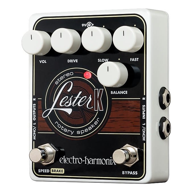 Electro-Harmonix EHX Lester K Stereo Rotary Speaker Emulator Leslie Effects Ped