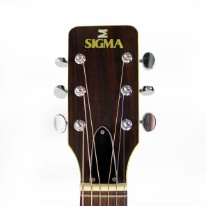 Vintage Sigma GCS-6 Grand Concert Acoustic Guitar in Natural image 5
