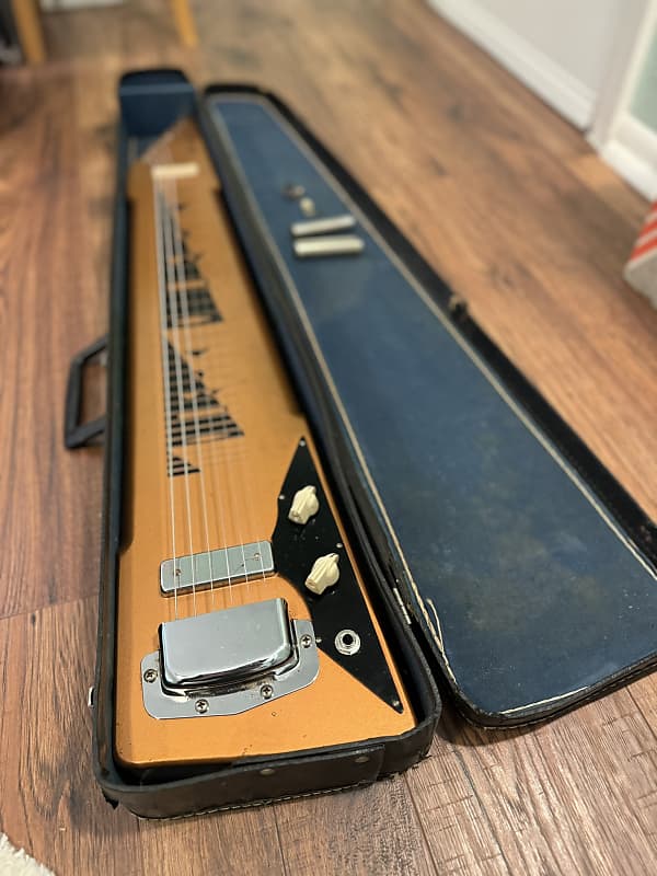 Harmony H1 Lap Steel 1960's Gold Reverb
