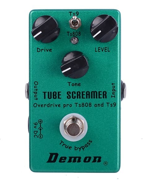 Demon TS808 + TS9 Tube Screamer Overdrive with Keeley Plus Mod and True  Bypass | Reverb UK