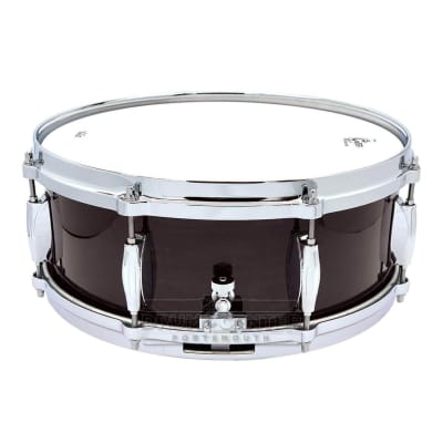 Gretsch USA Custom Snare Drum 14x5.5 8-Lug Dark Walnut Gloss w/Micro-Sensitive Strainer image 3