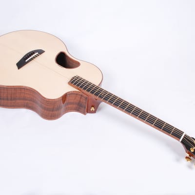 McPherson Custom 4.5 WF/SE Flamed Walnut / Engelmann Spruce LR Baggs Electronics @ LA Guitar Sales image 1
