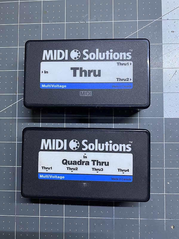 MIDI Solutions Thru/Quadra Thru Reverb