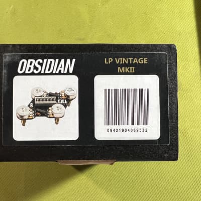 Obsidian Wire LPII Solderless Prewired Vintage MKII Selectable