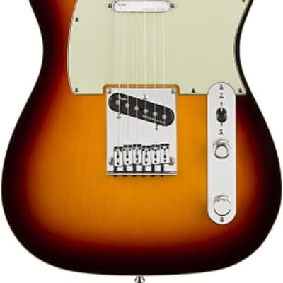 Fender American Ultra Telecaster Electric Guitar. Rosewood FB, Ultraburst image 2
