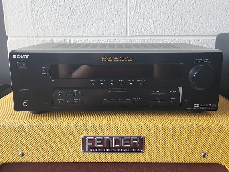 Sony STR-DE595 FM Stereo / FM-AM Receiver  			
