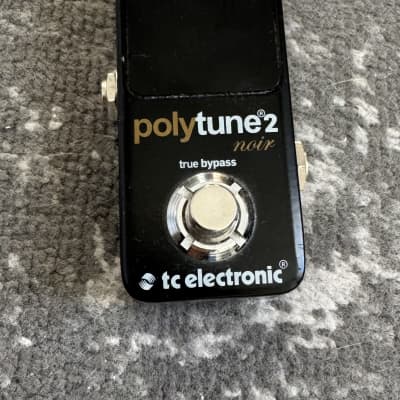ギター polytune2 noir / tc electronic USED TC Electronic PolyTune 2 Noir Tuning Pedal | Reverb