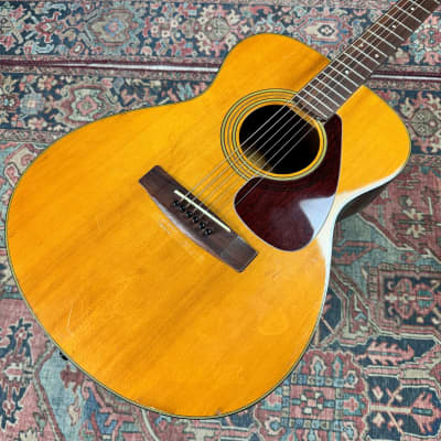 Yamaha FG-120F 00 Auditorium Sized Acoustic 1974 Natural | Reverb