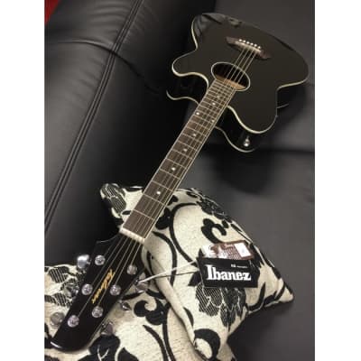 IBANEZ TCY10E-BK Talman Elektro-Akustik-Gitarre, schwarz for sale