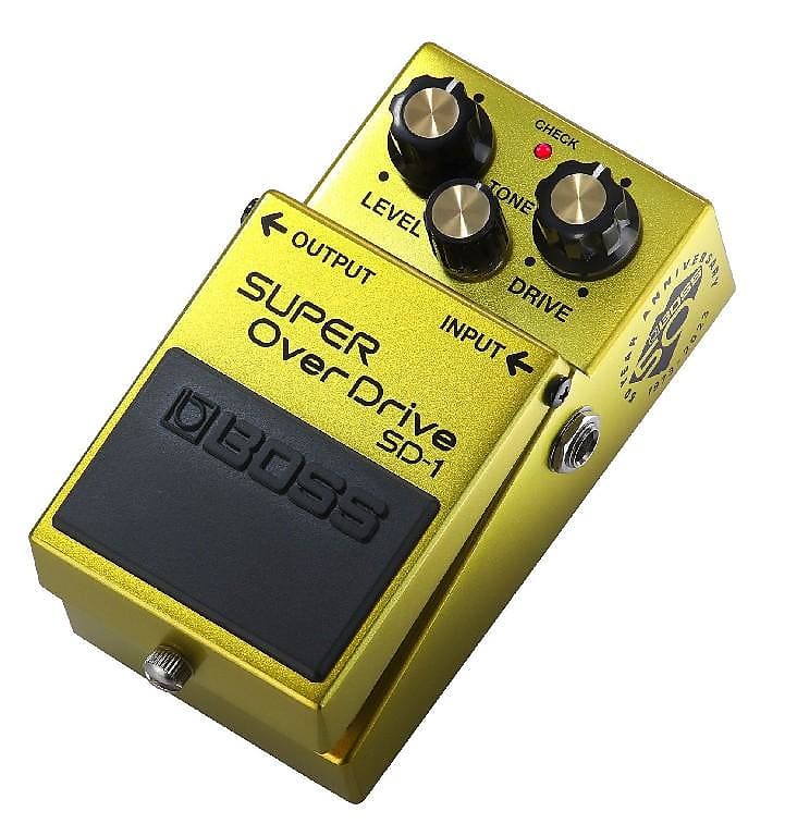 Boss SD-1 40th Anniversary Limited Edition Super Overdrive | Reverb