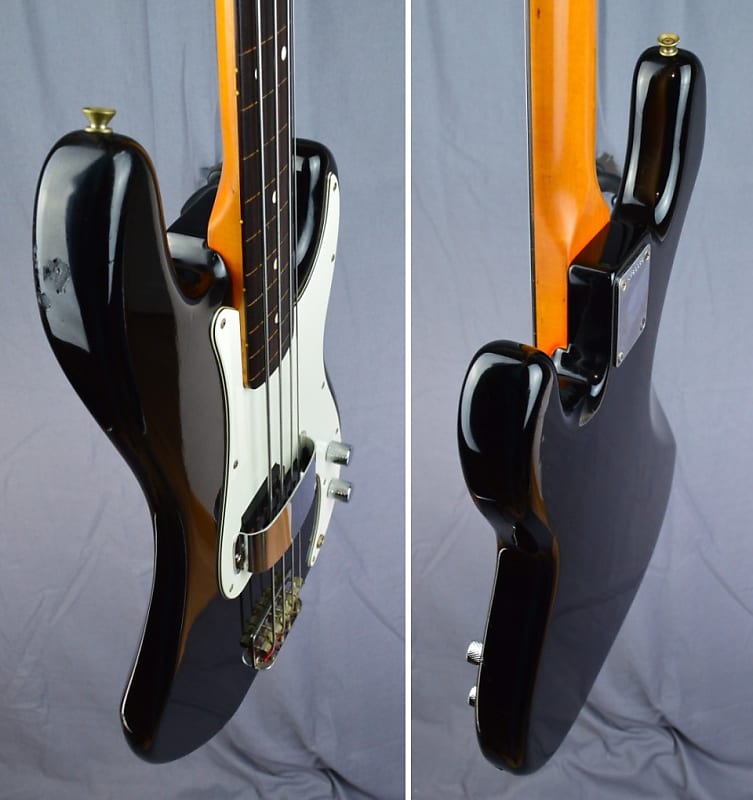 Fender Japan PB-62FL　プレベ　フレットレス Fender Precision Bass PB-62' FL 'fretless' 1984 - Black