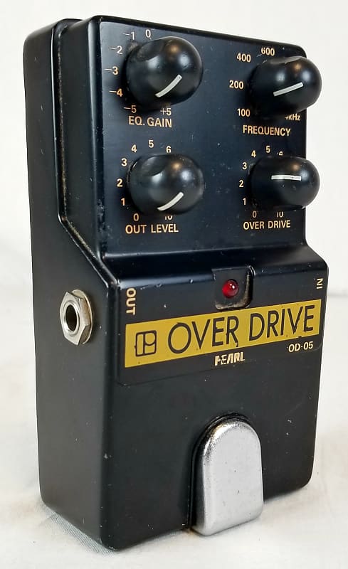 Pearl Vintage OD-05 Overdrive Pedal, Made In Japan, late '80s