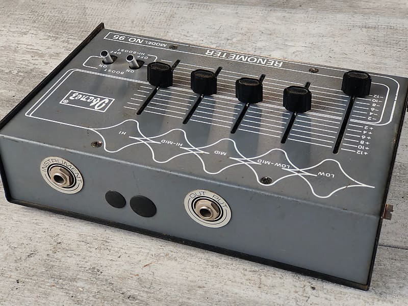 ギター Maxon GE-500 RENOMETER Ibanez No.95 1970's Ibanez Renometer No.95 (Maxon GE-500) Graphic Equalizer