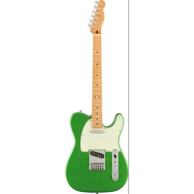 Fender Player Plus Telecaster Guitar Maple Fingerboard - Cosmic Jade image 3