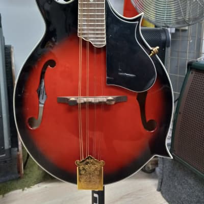 Crestwood F-Style Mandolin 2013 - Red and Black for sale