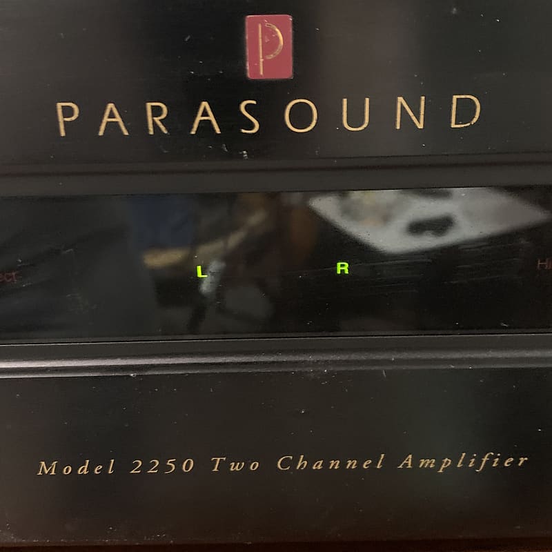 Parasound 2250 New Classic Power Amp 1995 Black image 1