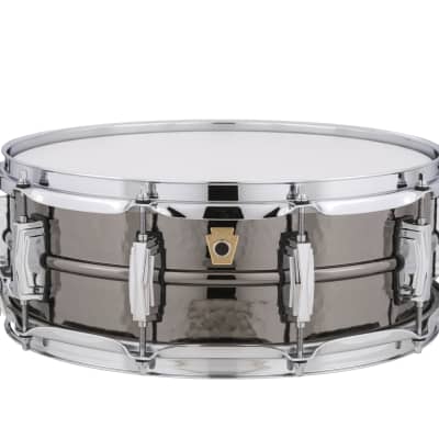 Ludwig LB416K Hammered Black Beauty 5x14" Brass Snare Drum