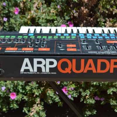 Restored Vintage ARP Quadra Synthesizer Keyboard with MIDI image 12