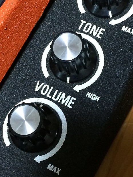 Pearl CF-1 Cry Fuzz 70s Orange/black with original bag. | Reverb