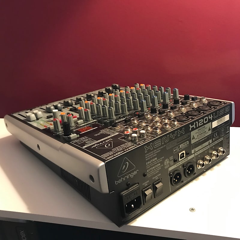 Behringer XENYX X1204USB 12-input Audio Mixer | Reverb