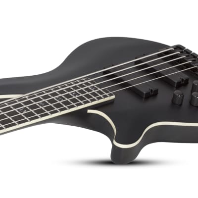 Schecter SLS Evil Twin-5 LH Satin Black image 4