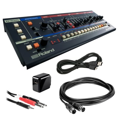 Roland Boutique JU-06A Synthesizer Sound Module - Power & Cable Kit