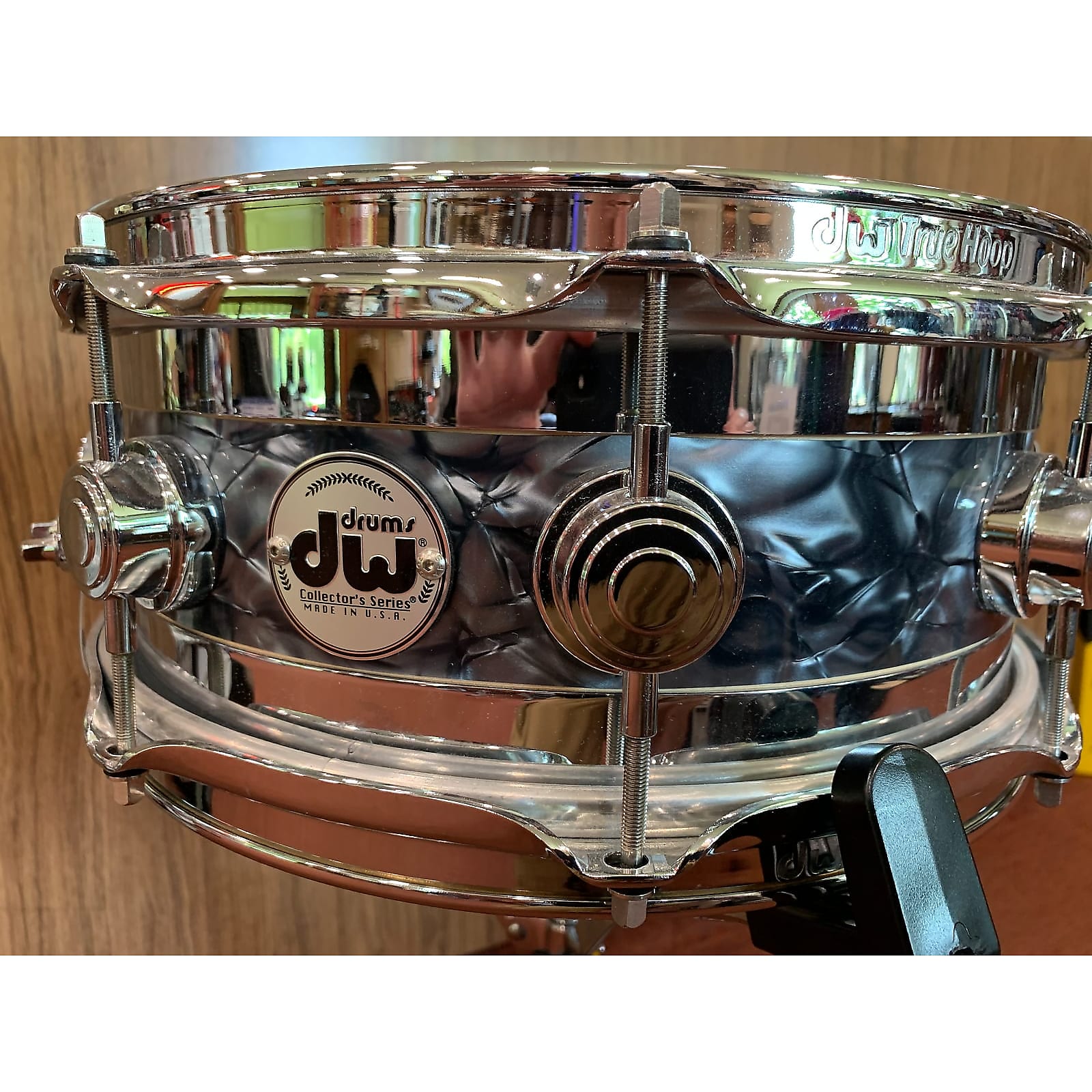 DW Collector's Series Edge 5x12" Snare Drum Reverb