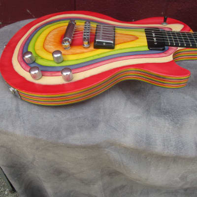 Gibson Les Paul 2013 Zoot Suit Limited Edition Rainbow finish  MINT! image 3