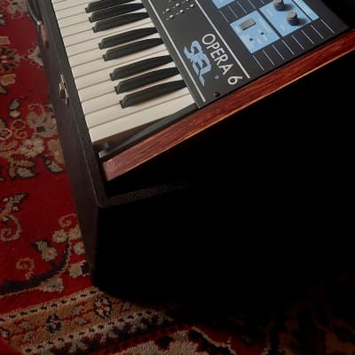 Siel Opera 6/DK600 Rare Vintage Analog Synth + Tauntek Mod + Wooden Sides + Original Case (SERVICED) Collector's Item 1984 image 2