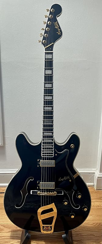 Brand New Hagstrom '67 Viking II 2023 - Present - Black Gloss image 1