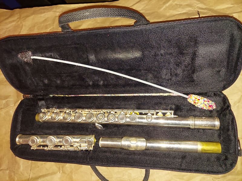 Gemeinhardt 53B BFoot OpenHole Flute, USA, Very Good Reverb
