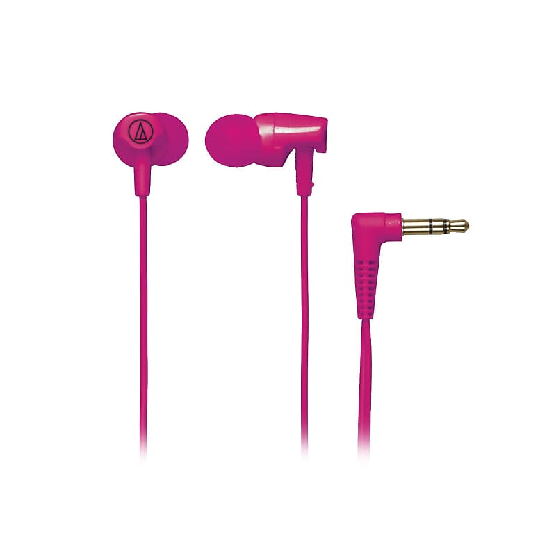 Audio Technica ATH-CLR100PK SonicFuel In-Ear Headphones (Pink) image 1
