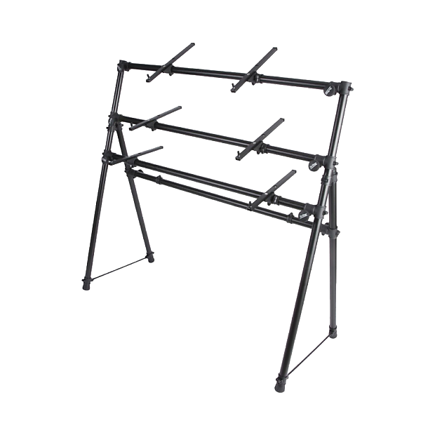On-Stage KS7903 3-Tier A-Frame Keyboard Stand image 1
