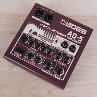 Reverb.com listing, price, conditions, and images for boss-ad-5-acoustic-instrument-processor