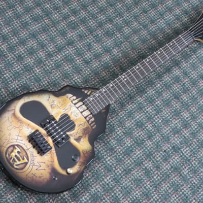 Alchemy Gothic Skull Guitar Body/ Maple Neck w/ Ebony Board Partscaster! image 7