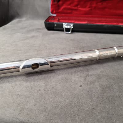 Yamaha YFL-221 Student Flute 2010s - Silver image 4