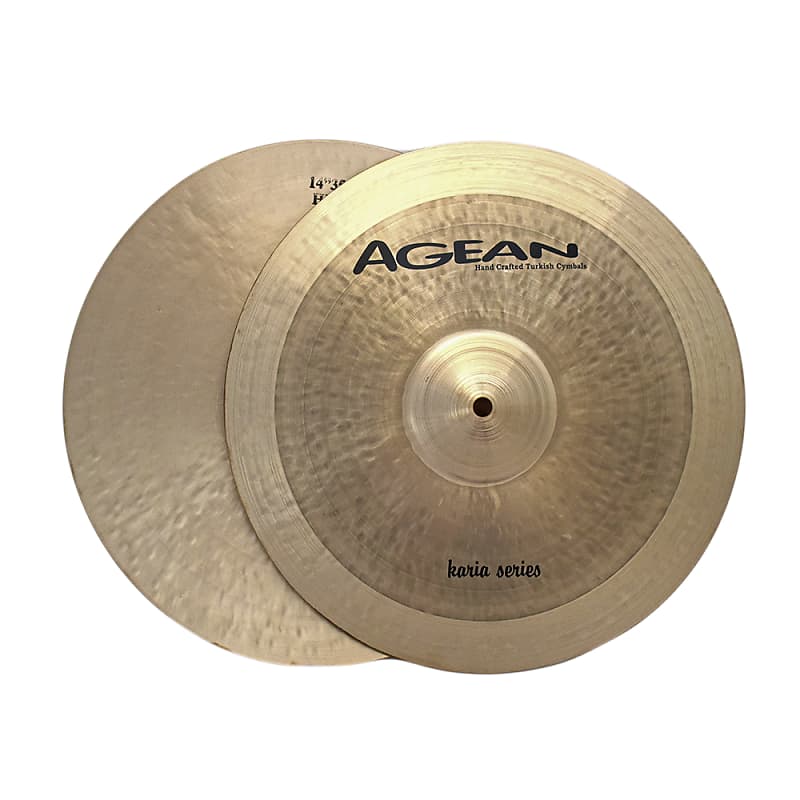 Agean Cymbals 15-inch Karia Hi-Hat Rock