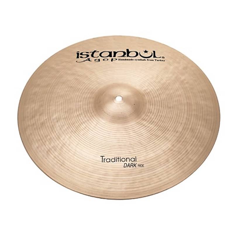 Istanbul Agop 22" Traditional Series Dark Ride Cymbal image 1