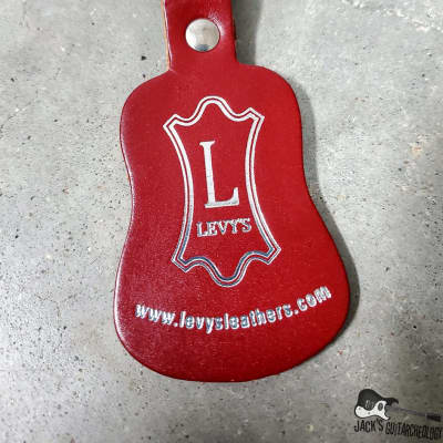 Levy's Leather Guitar Keychain (2018) image 1