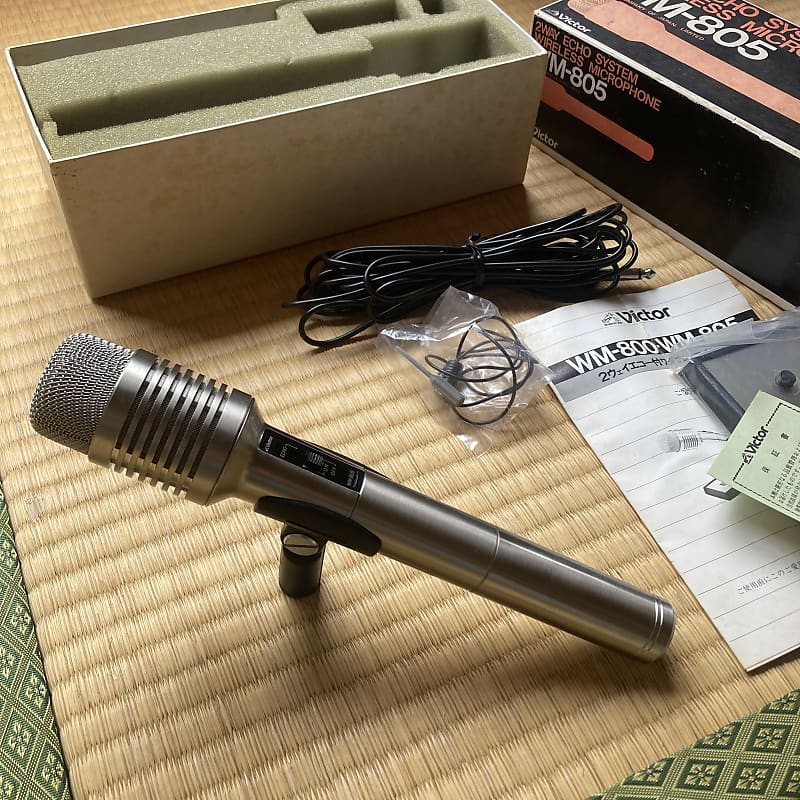 RARE ☆ 1970s Spring Reverb Microphone Vintage Japanese | Reverb UK