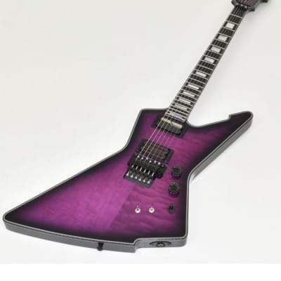 Mint) Schecter E-1 FR S SE Guitar Trans Purple Burst B-Stock