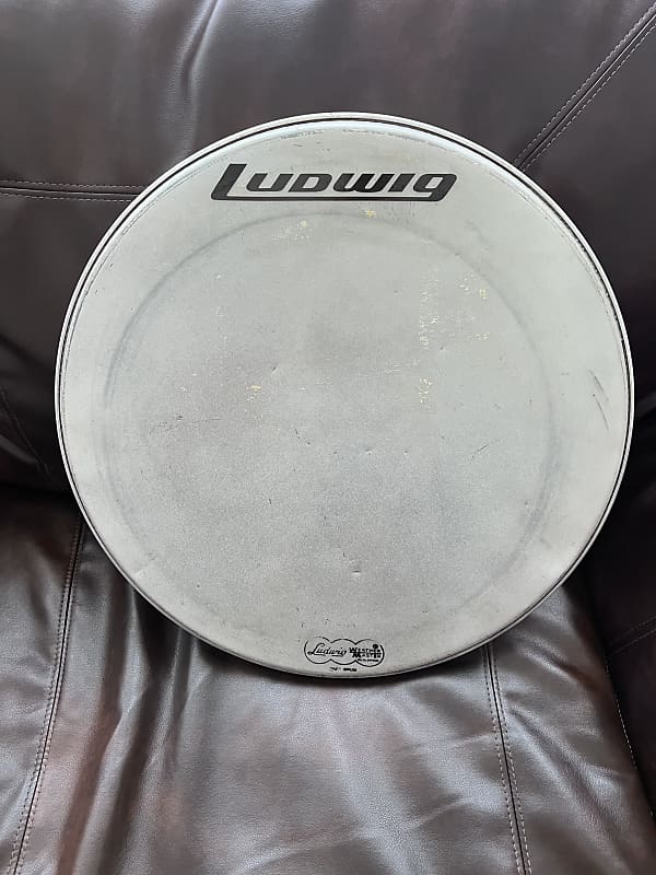 Ludwig 18” vintage bass drum head 60s Reverb