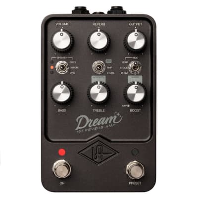 UNIVERSAL AUDIO UAFX DREAM Authentic Re-creation of '65 Reverb Amplifier Modeling Stompbox image 1