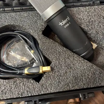 Talent All-In-One USB Podcast Recording Studio -- Vocal Booth - USB Mic -  Shock Mount - Pop Filter